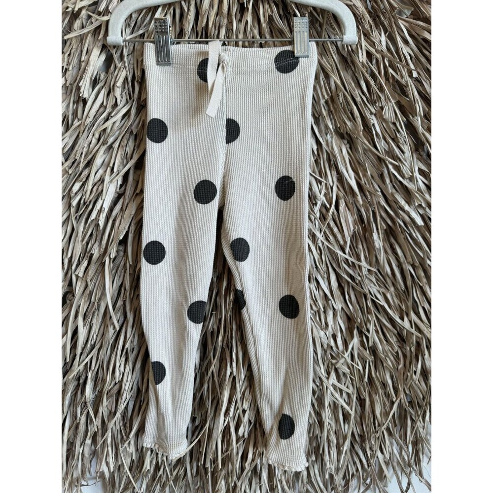 COPY - Zara Polka dot waffle Leggings